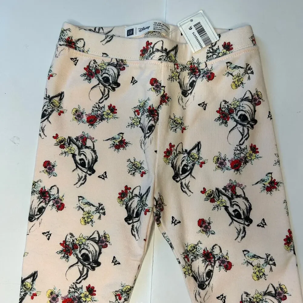 NWT Gap Disney Bambi Leggings 18-24M
